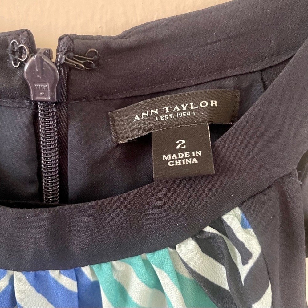 Ann Taylor Chevron Maxi Dress - Picture 6 of 10